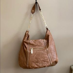 Tort Burch leather hobo shoulder bag